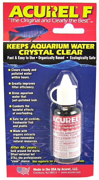 Acurel F Aquarium Clarifier image 0
