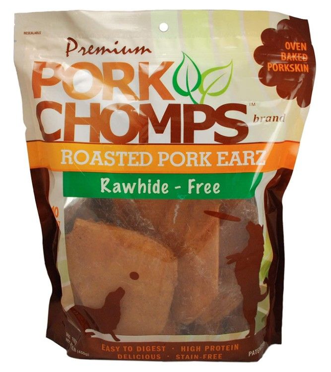 Pork Chomps Roasted Pork Skin Pig Earz image 0