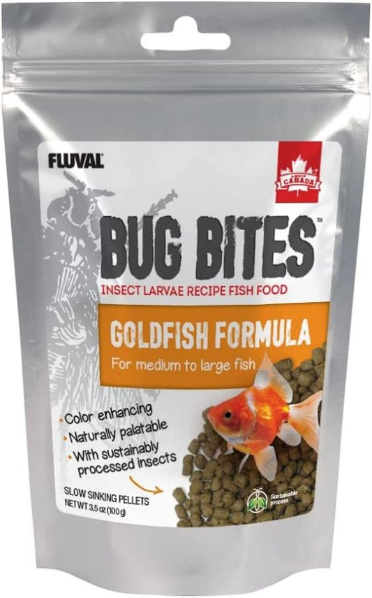 Fluval Bug Bites Goldfish Formula Pellets for Medium-Large Fish image 0