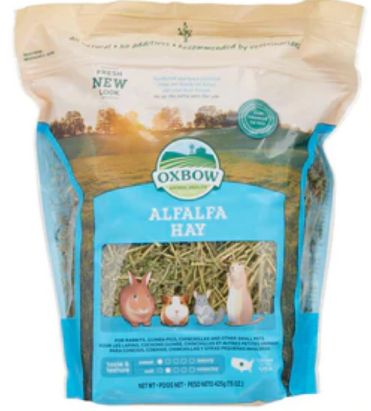 Oxbow Alfalfa Hay Small Animal Hay - 9 lb Bag image 0