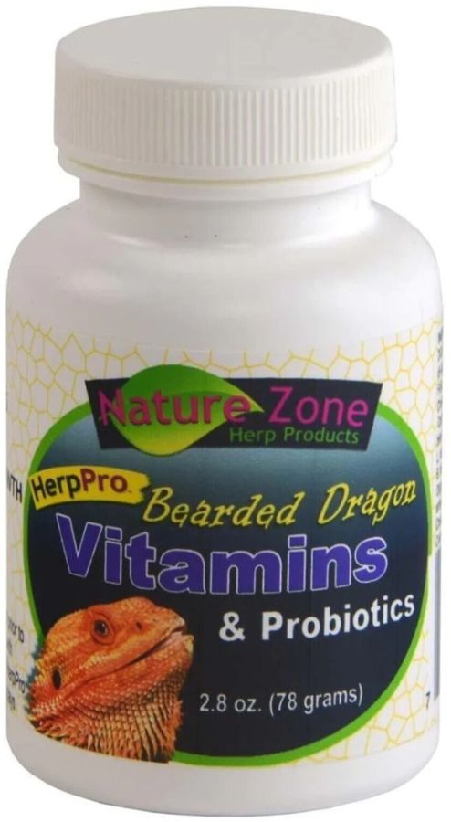 Nature Zone Herp Pro Bearded Dragon Vitamins and Probiotics image 0