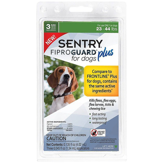Sentry Fiproguard Plus IGR Flea and Tick for Dogs & Puppies image 0