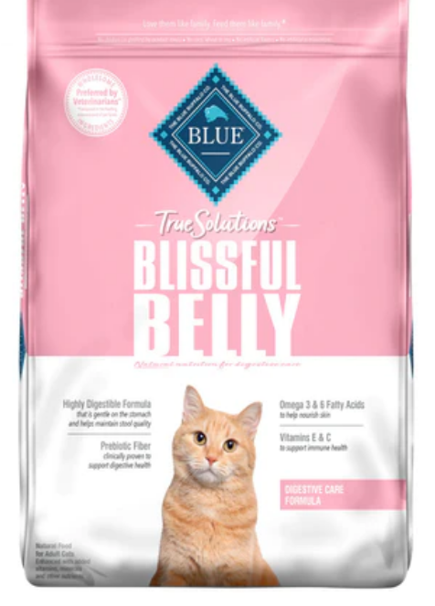 Blue Buffalo True Solutions Blissful Belly Digestive Care Chicken Recipe - 11lbs image 0