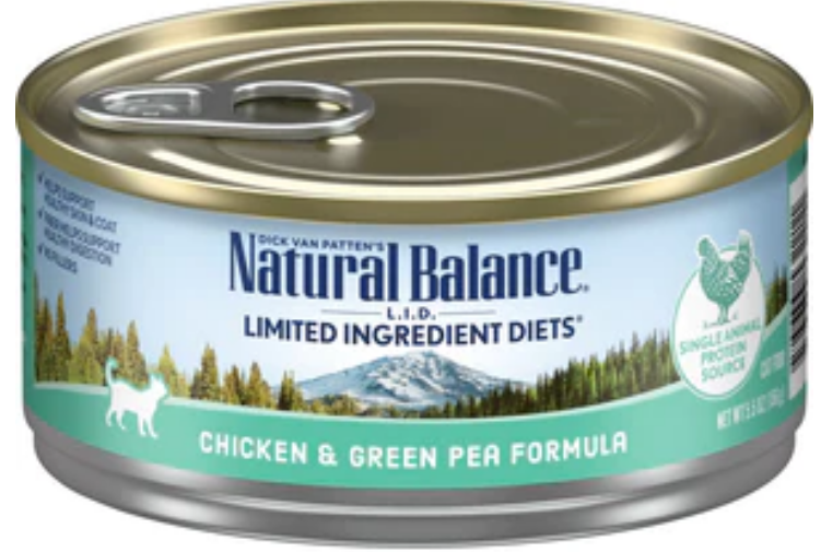Natural Balance L.I.D. Limited Ingredient Diets Chicken & Green Pea 5.5oz 24 Pc. image 0