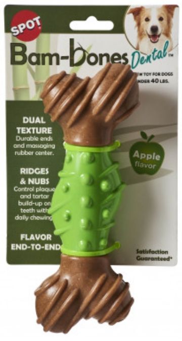 Spot Bambone Peanut Butter Dental Bone Large image 0