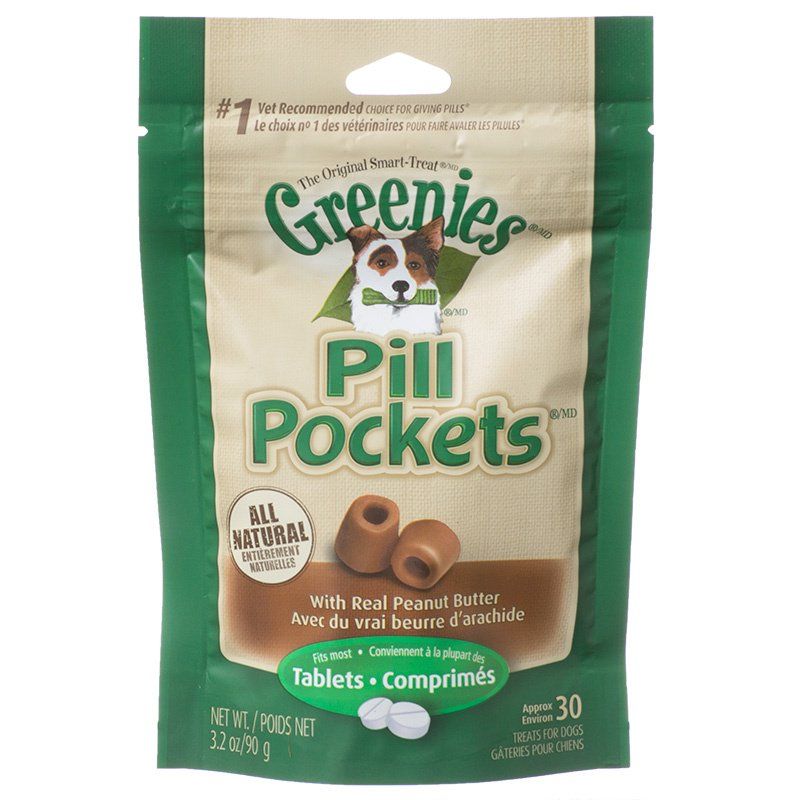 Greenies Pill Pocket Peanut Butter Flavor Dog Treats image 0