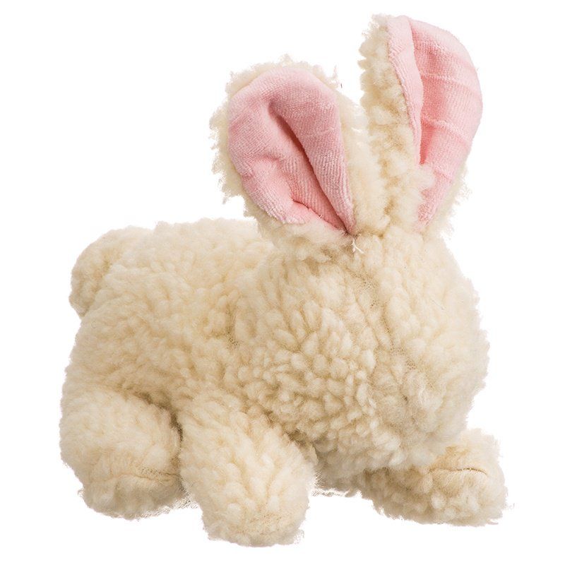Spot Fleece Dog Toy Rabbit Natural image 0