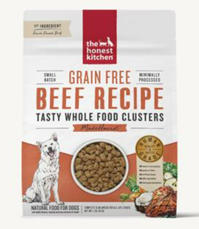 The Honest Kitchen Whole Food Clusters - Grain-Free Beef Kibble image 0