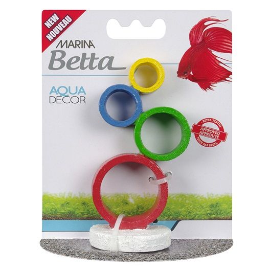 Marina Betta Aqua Decor - Circus Rings image 0