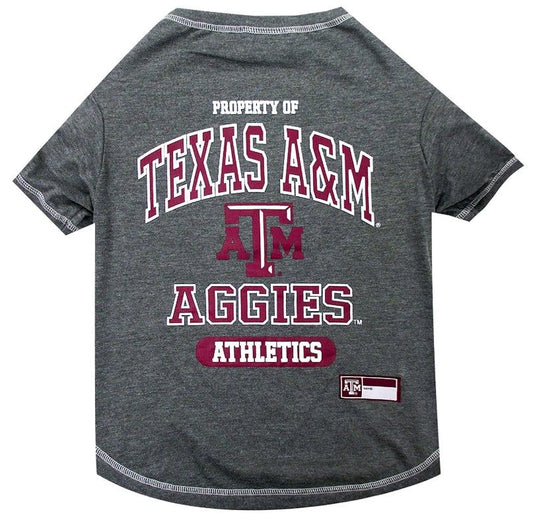 Pets First Texas A & M Tee Shirt for Dogs and Cats image 0