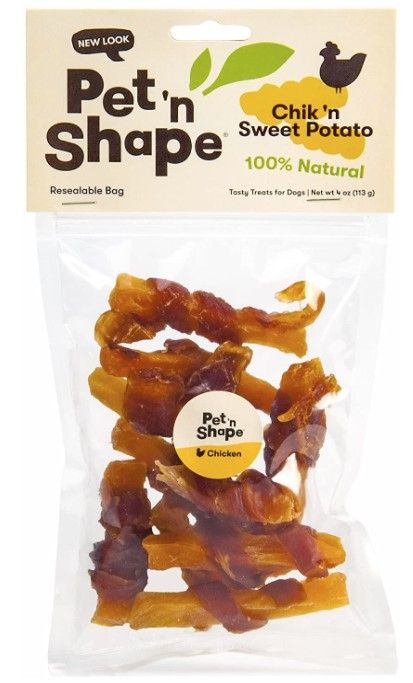 Pet n Shape Chik n Sweet Potato Dog Treats image 0