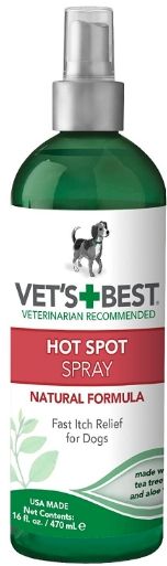 Vets Best Hot Spot Itch Relief Spray for Dogs image 0