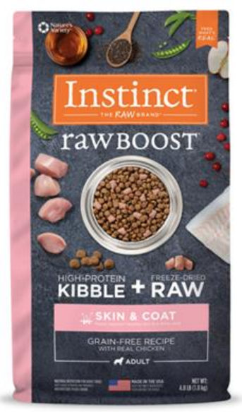 Natures Variety Instinct Raw Boost Grain Free Freeze-Dried Raw Dog Food Variety image 0