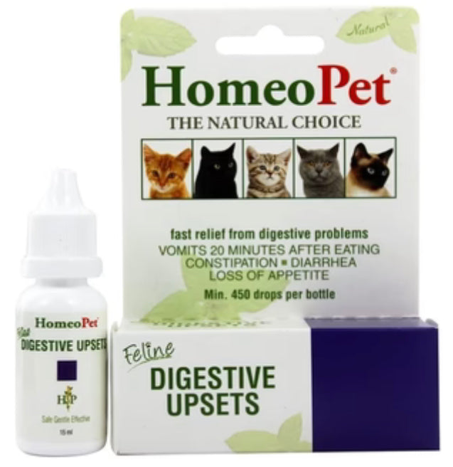 HomeoPet Feline Digestive Upsets Cat First Aid Care - 15 ml image 0
