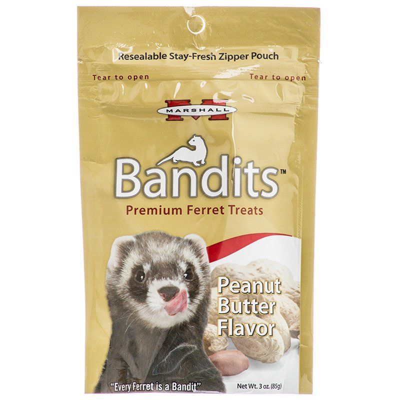 Marshall Bandits Premium Ferret Treats - Peanut Butter Flavor image 0