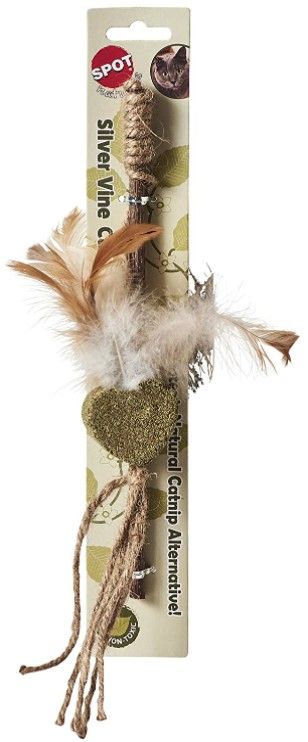 Spot Silver Vine Teaser Wand Cat Toy Assorted Styles image 0