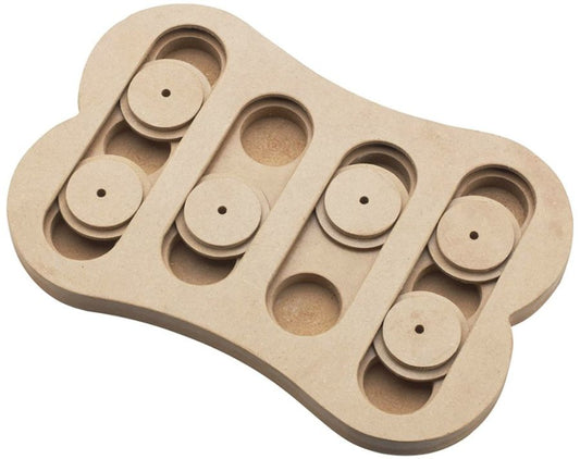 Spot Seek-A-Treat Shuffle Bone Interactive Dog Treat and Toy Puzzle image 0