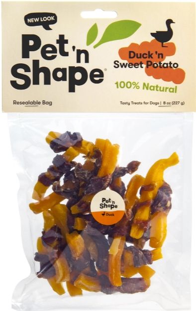 Pet 'n Shape Duck 'n Sweet Potato Dog Treats image 0