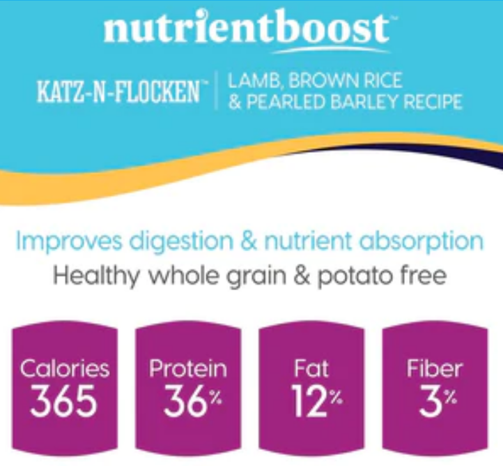 Solid Gold NutrientBoost Katz-N-Flocken with Lamb, Brown Rice & Pearled Barley image 1