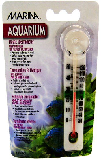 Marina Plastic Thermometer with Suction Cup image 0