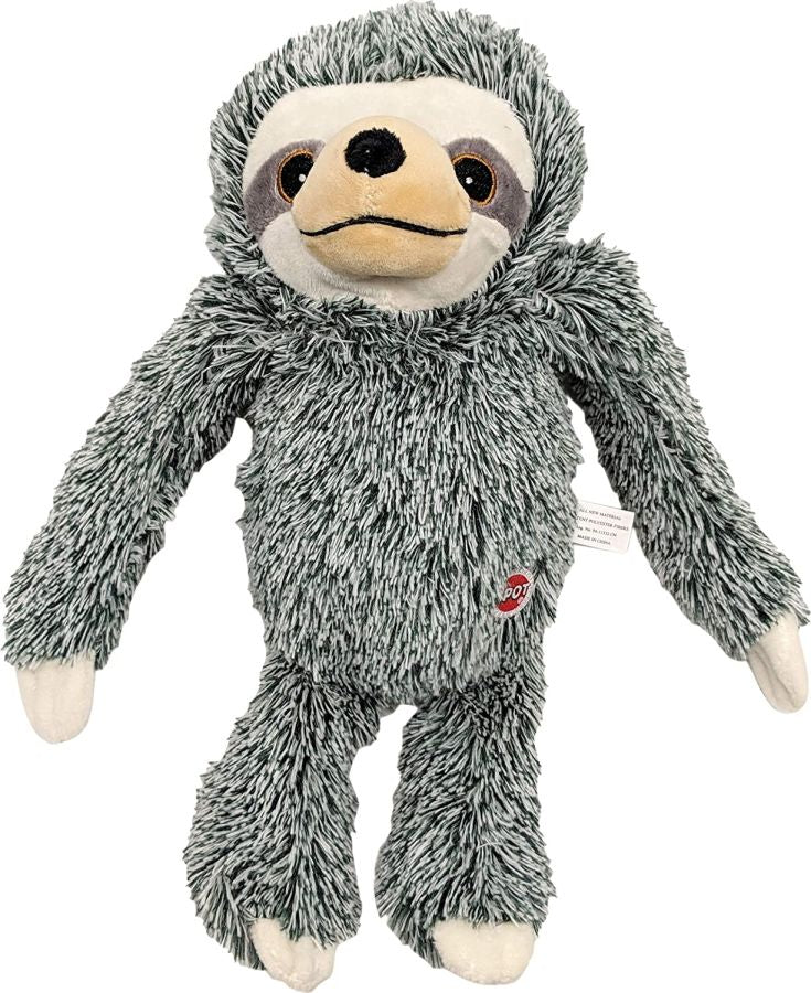Spot Fun Sloth Plush Dog Toy Assorted Colors 13 Inch image 0