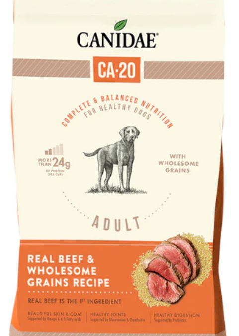 Canidae Ca-20 Recipe Dry Dog Food - Beef Grains - 7 Lbs image 0