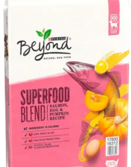 Purina Beyond Superfood Blend Salmon, Egg, and Pumpkin Dry Dog Food 14.5lb image 0