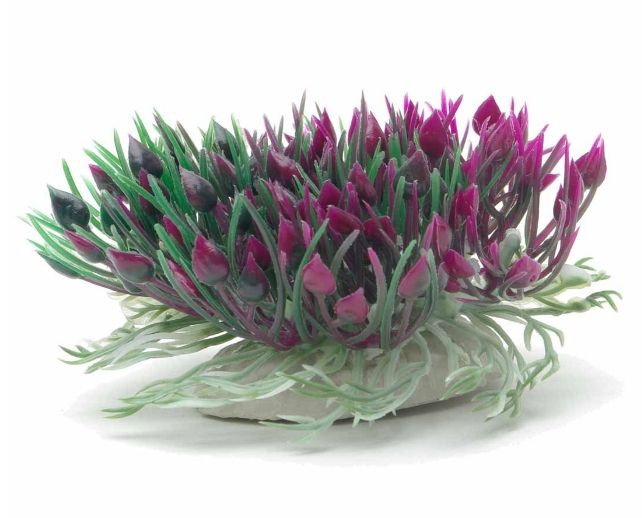Marina Betta Purple Hearts Shrub Aquatic Plastic Plant image 0