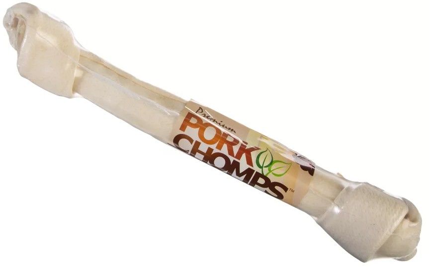 Pork Chomps Baked Knot Bone 20 Inch image 0