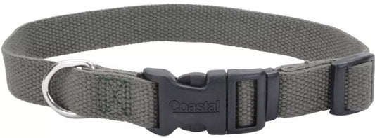 Coastal Pet New Earth Soy Adjustable Dog Collar Forest Green image 0