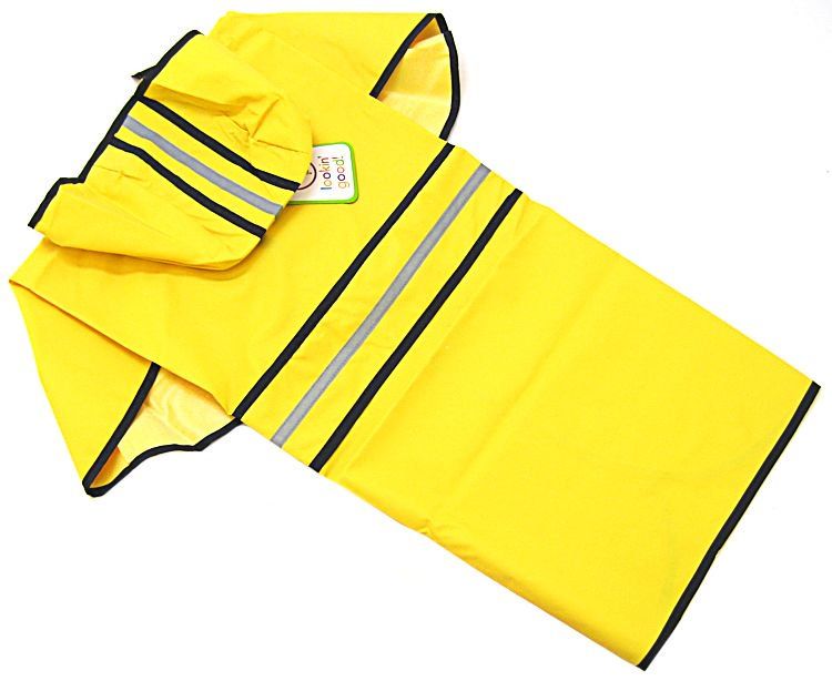 Fashion Pet Rainy Day Dog Slicker - Yellow image 0
