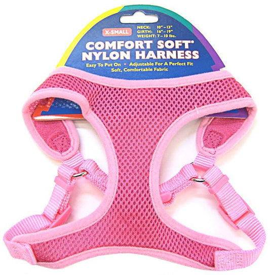 Coastal Pet Comfort Soft Adjustable Harness - Bright Pink image 0