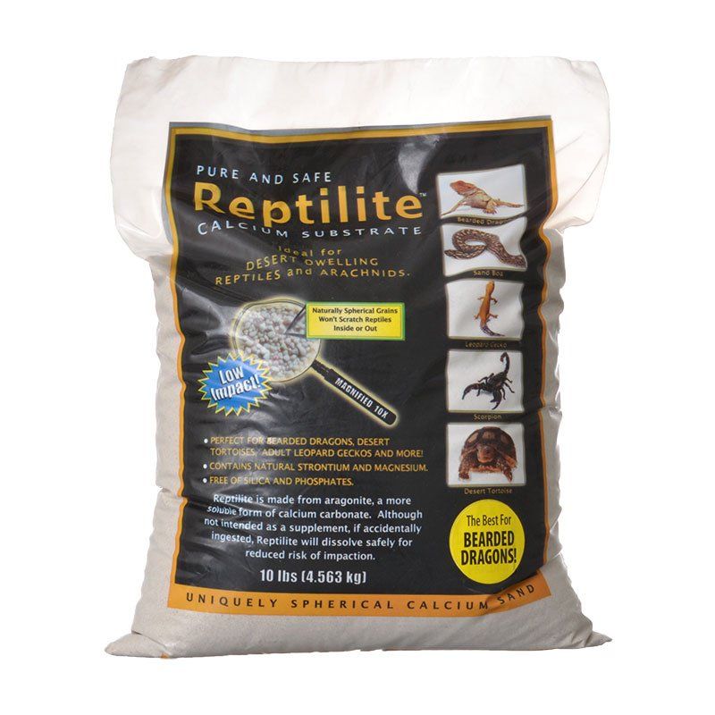 Blue Iguana Reptilite Calcium Substrate for Reptiles - Natural White image 0