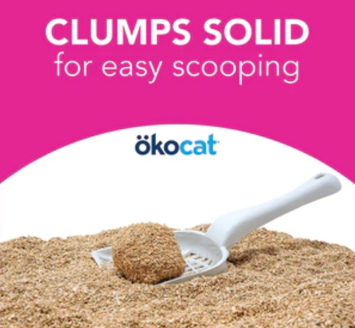 Healthy Pet Okocat Super Soft Clumping Wood Litter image 3
