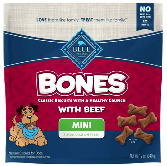 Blue Buffalo Classic Bone Biscuits with Beef Mini image 0