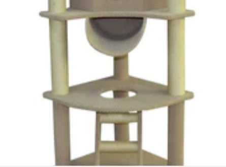 Animal Treasures Cat Tree Scratcher - New Yorker - 66" image 0