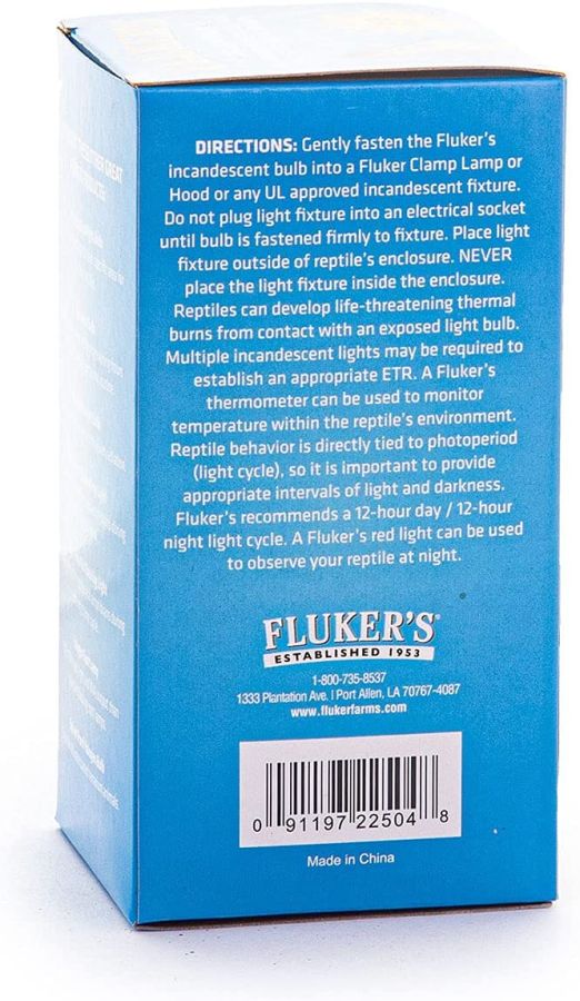 Flukers Neodymium Incandescent Full Spectrum Daylight Bulbs for Reptiles image 0
