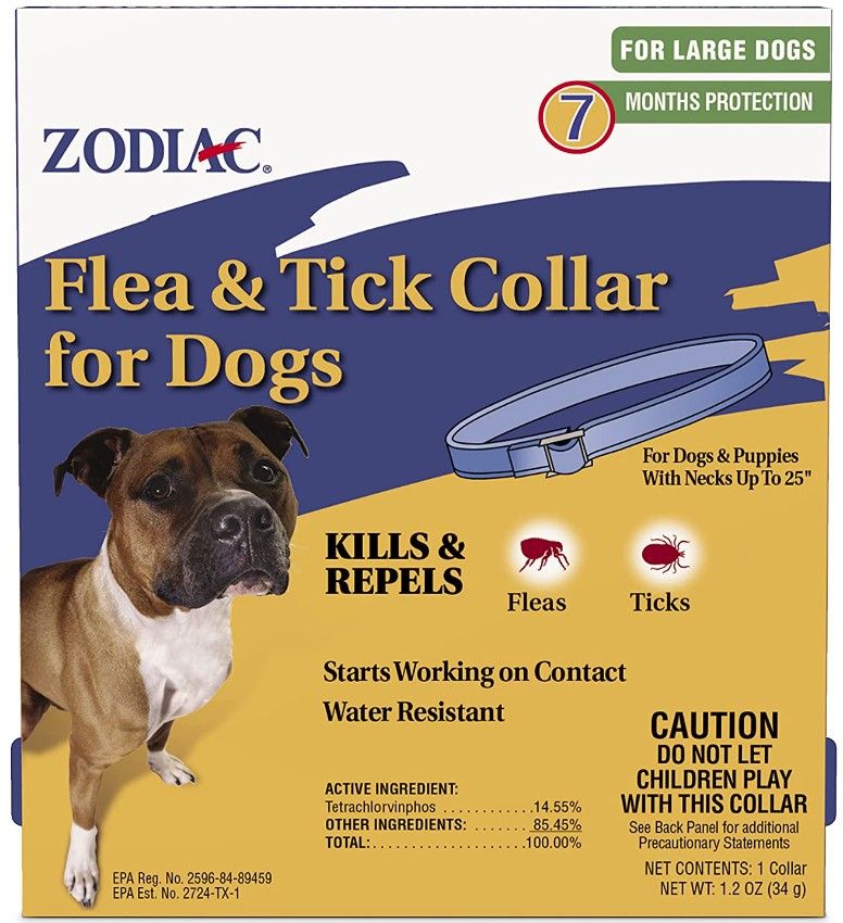 Zodiac Flea & Tick Collar for Large Dogs image 0