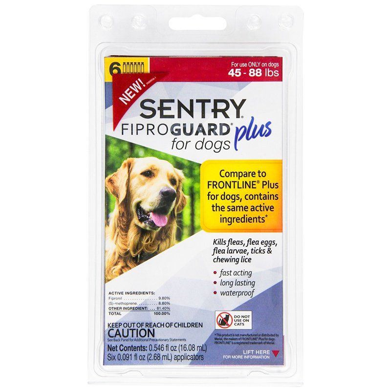 Sentry Fiproguard Plus IGR Flea and Tick for Dogs & Puppies image 0