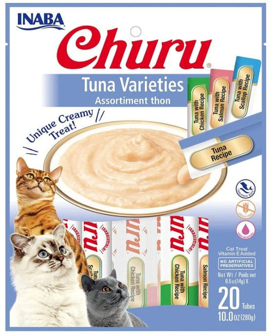 Inaba Churu Tuna Varieties Creamy Cat Treat image 0