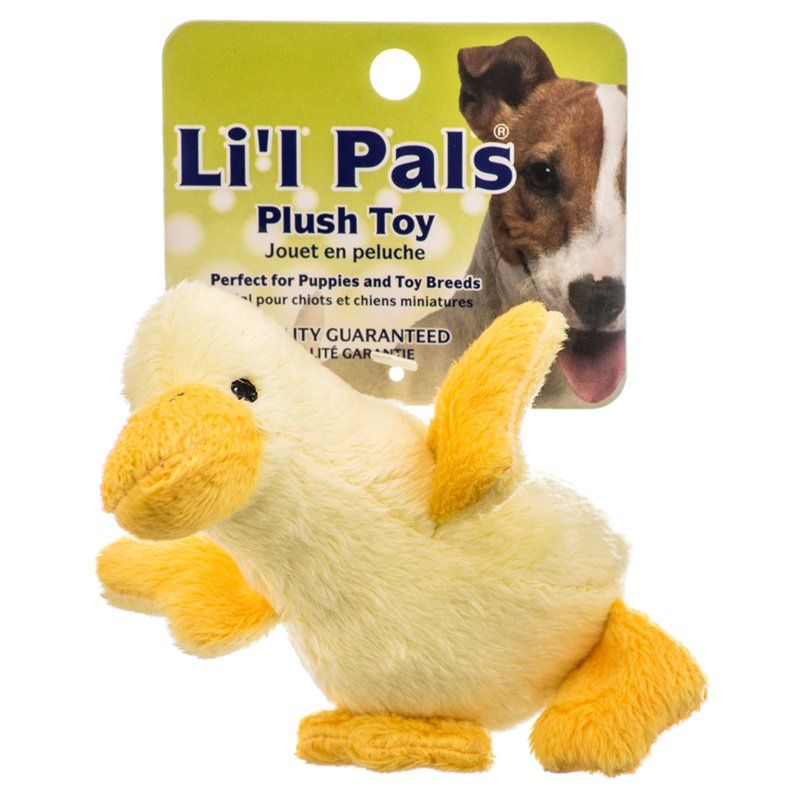 Lil Pals Ultra Soft Plush Dog Toy - Duck image 0