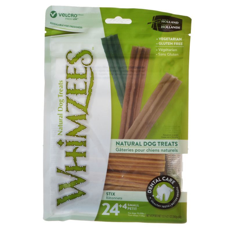 Whimzees Natural Dental Care Stix Dog Treats image 0