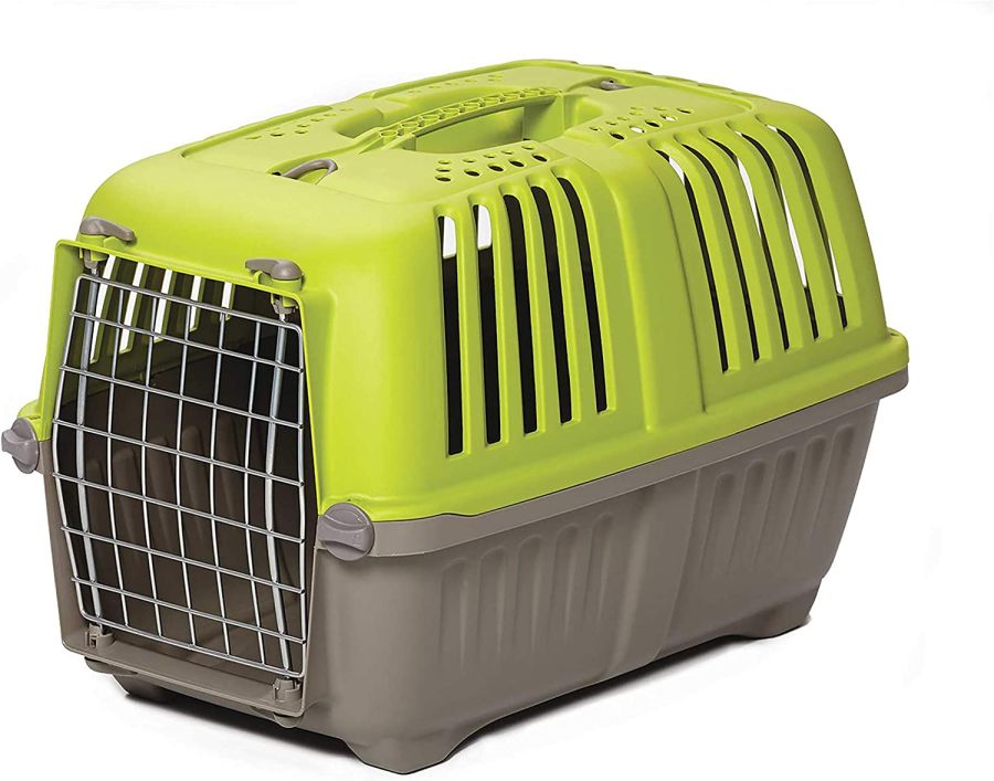 MidWest Spree Pet Carrier Green Plastic Dog Carrier image 0