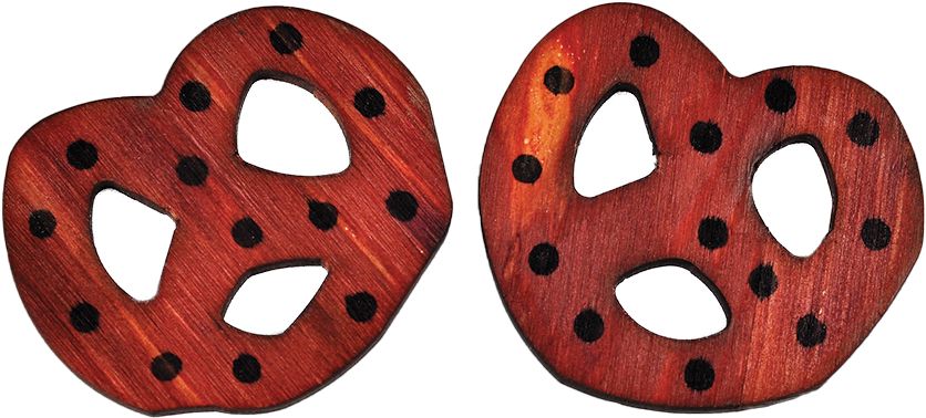 AE Cage Company Wooden Pretzels Chew Toy image 0