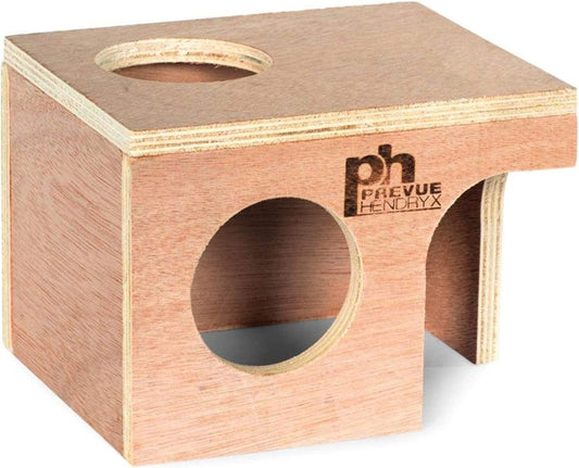 Prevue Wooden Hamster and Gerbil Hut for Hiding and Sleeping Small Pets image 0