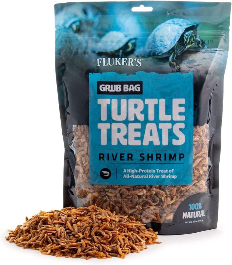 Flukers Grub Bag Turtle Treat - River Shrimp image 0