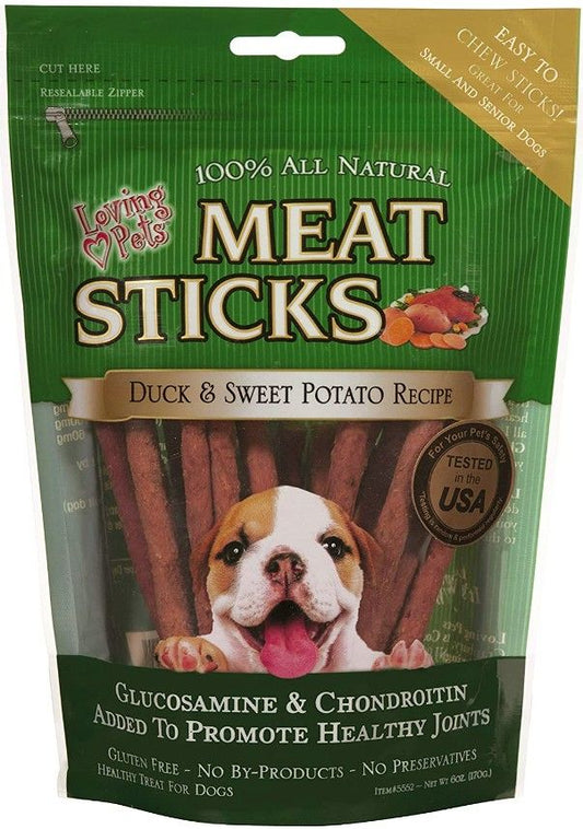 Loving Pets Meat Sticks Dog Treats - Duck & Sweet Potato image 0