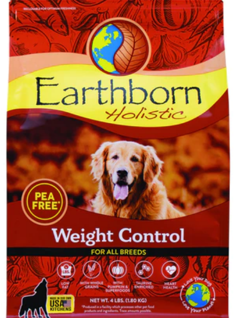Earthborn Weight Control Dry Dog Food - 4 lbs image 0