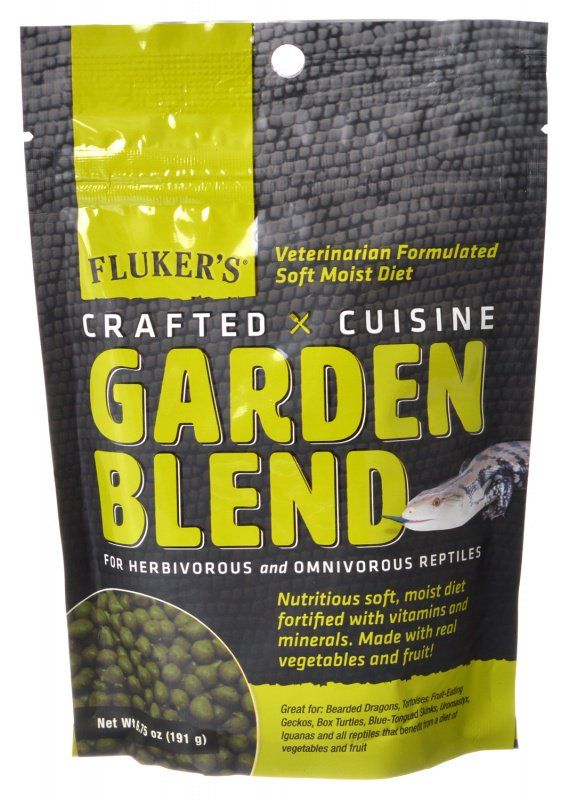 Flukers Crafted Cuisine Garden Blend Reptile Diet image 0
