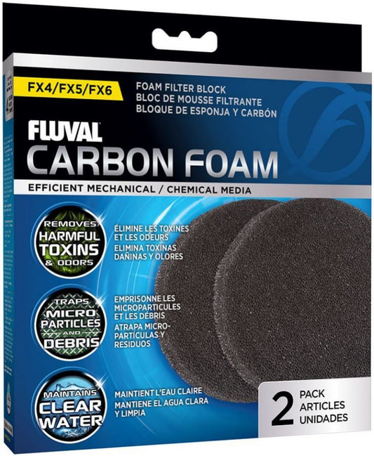 Fluval FX5/6 Replacement Carbon Impregnated Foam Pad image 0